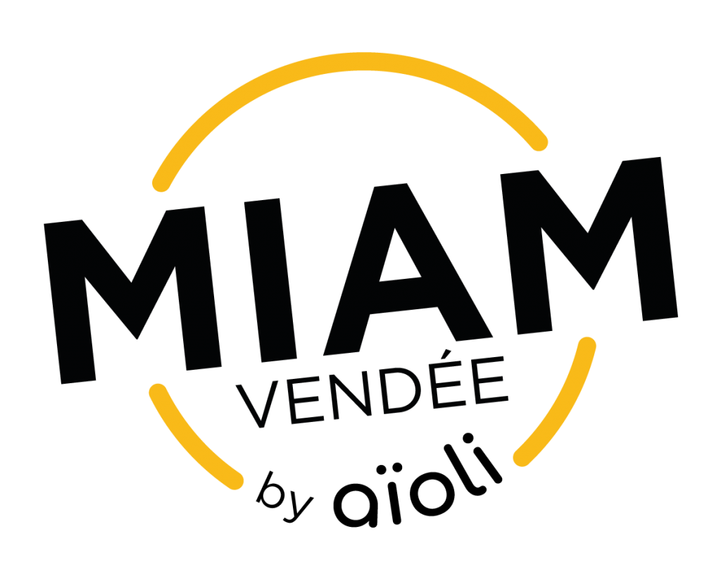 logo miam vendée 2024 par aioli-digital agence de communication food 