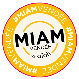 logo miam vendee by aioli digital agence de communication